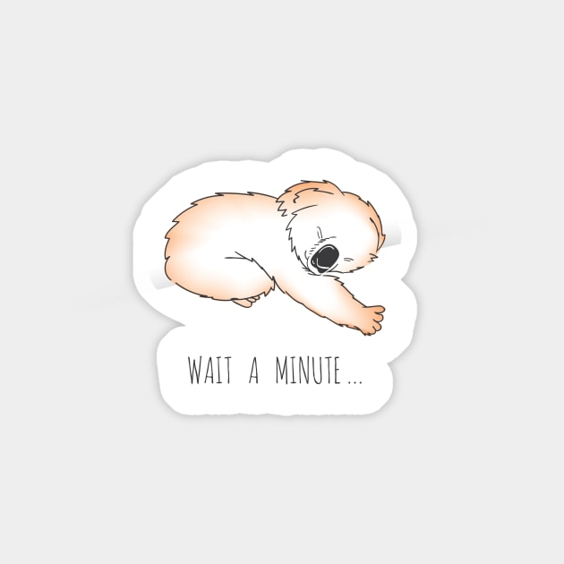 sleeping koala Sticker by flasix